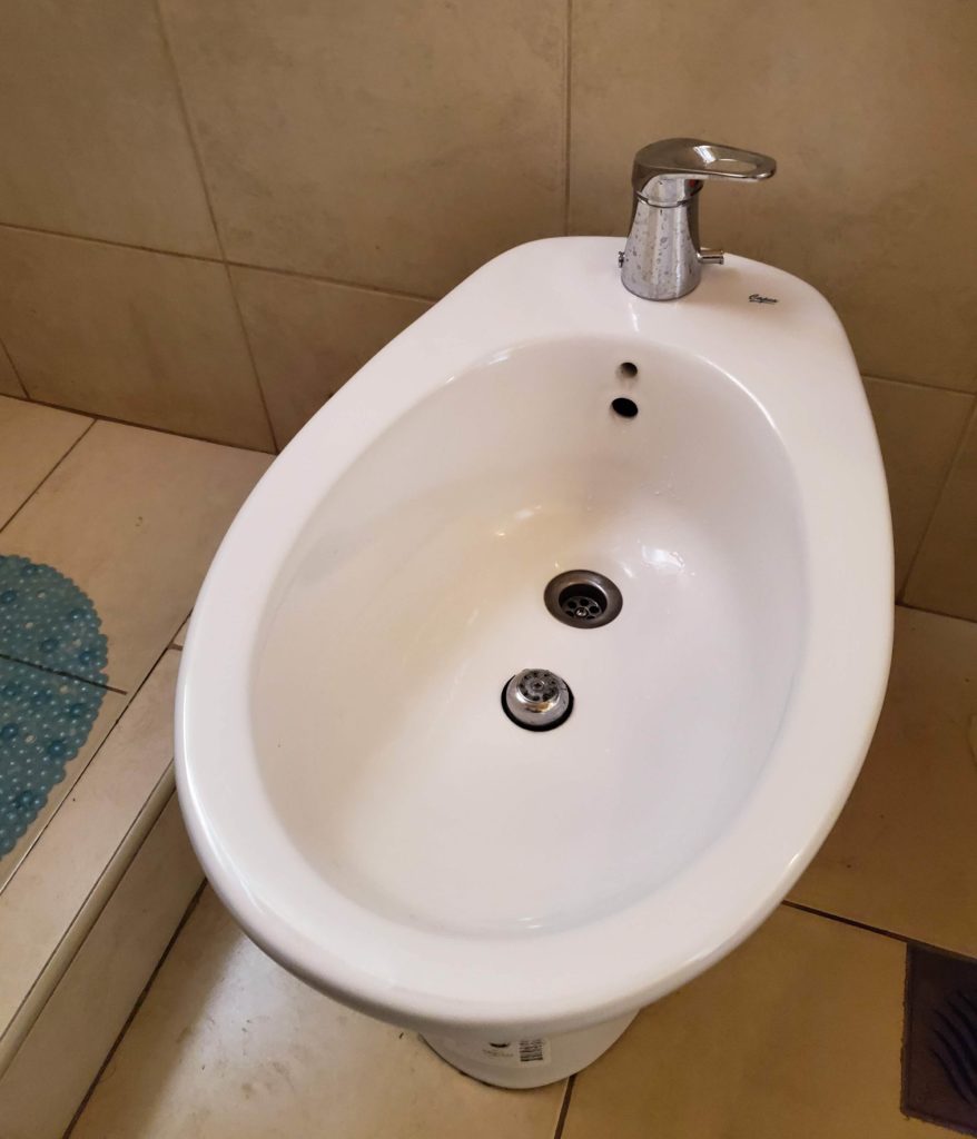 Bidet, virtually unknown in the U.S.