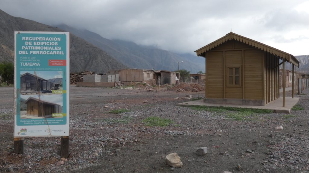 Renovated old station in Tumbaya Argetina