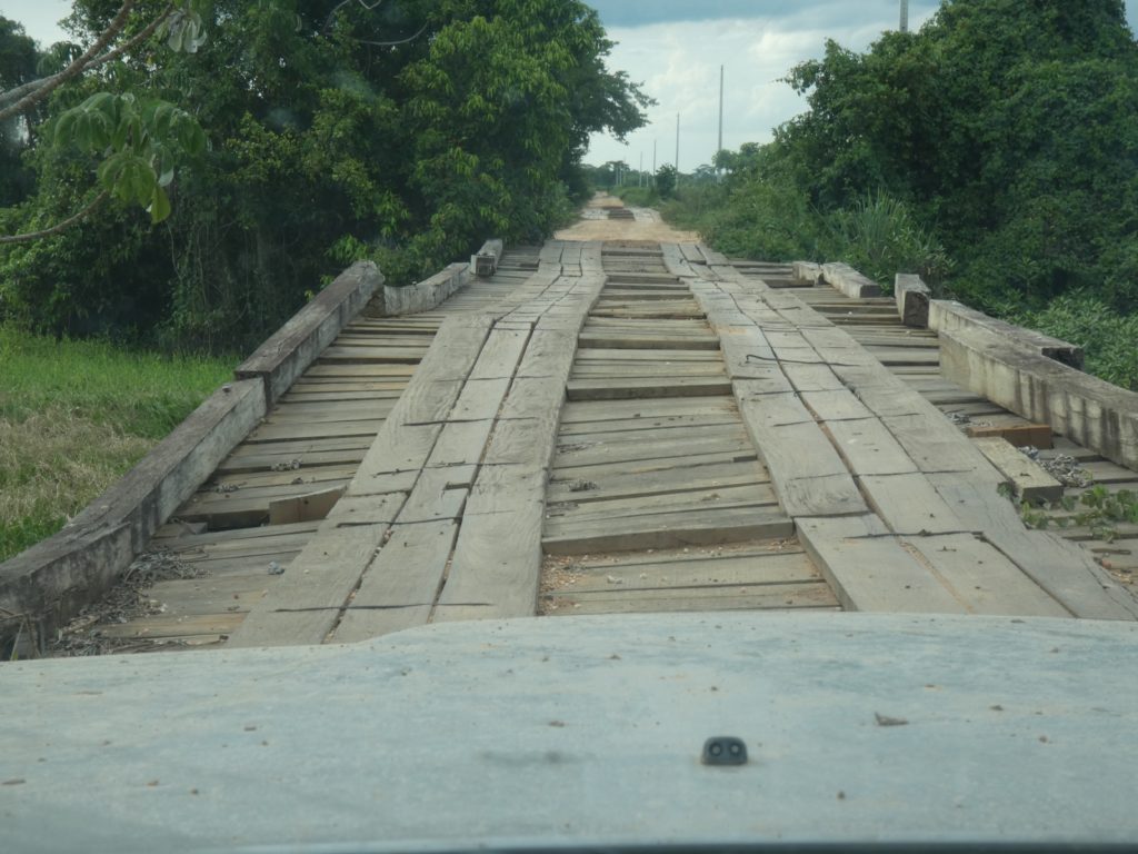 Some of the Transpananeira bridges are a little dicey.