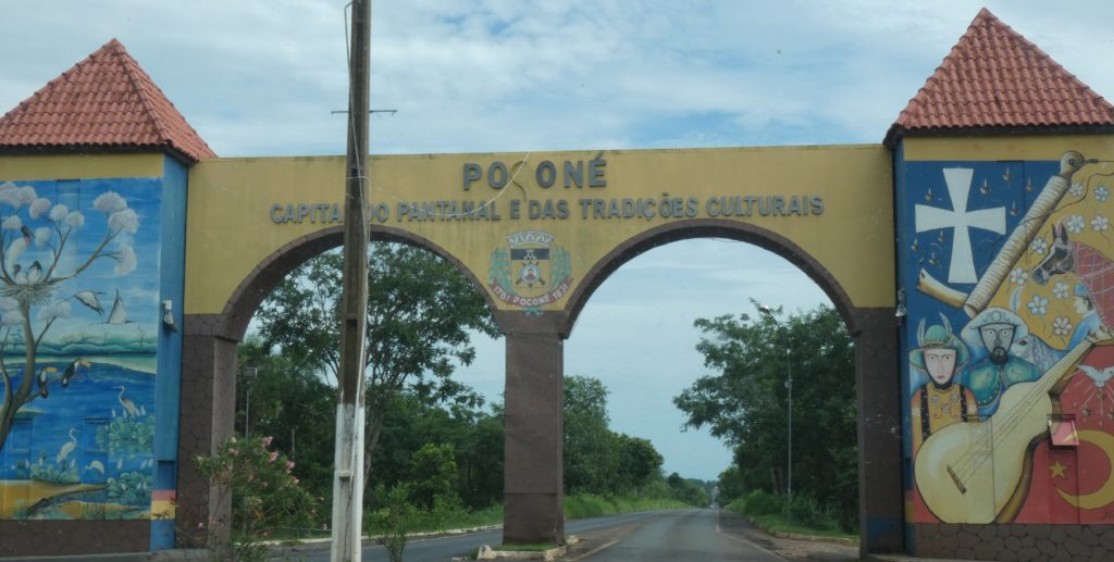 Gateway town to the Transpantaneira highway, Poconé, Brasil